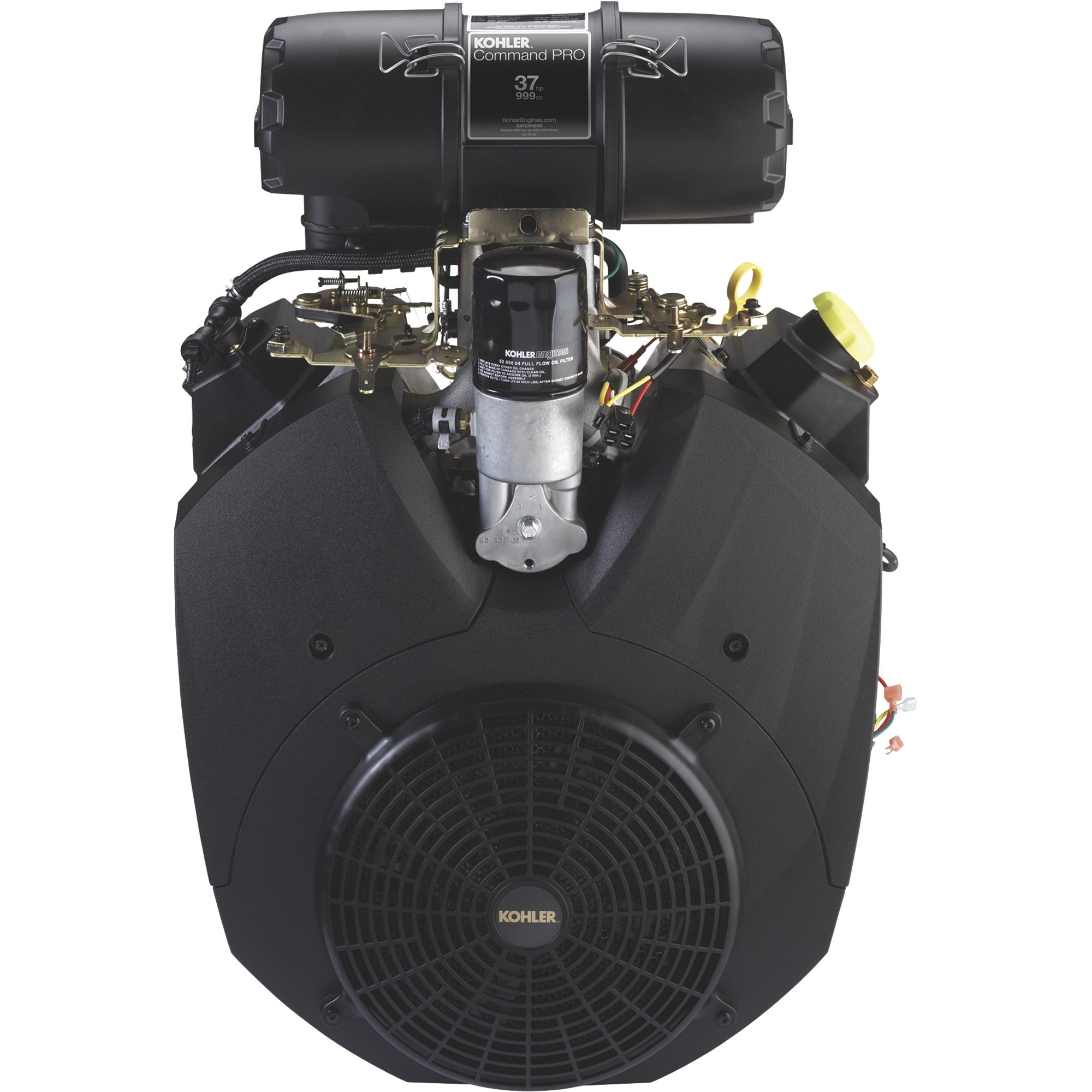 Kohler Command Pro Dual Cylinder OHV Horizontal Engine — 37 HP, 1 7/16in. x 4 15/32in. Shaft, Model# PA-CH10003000